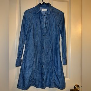 Madewell, XS, Denim Dress